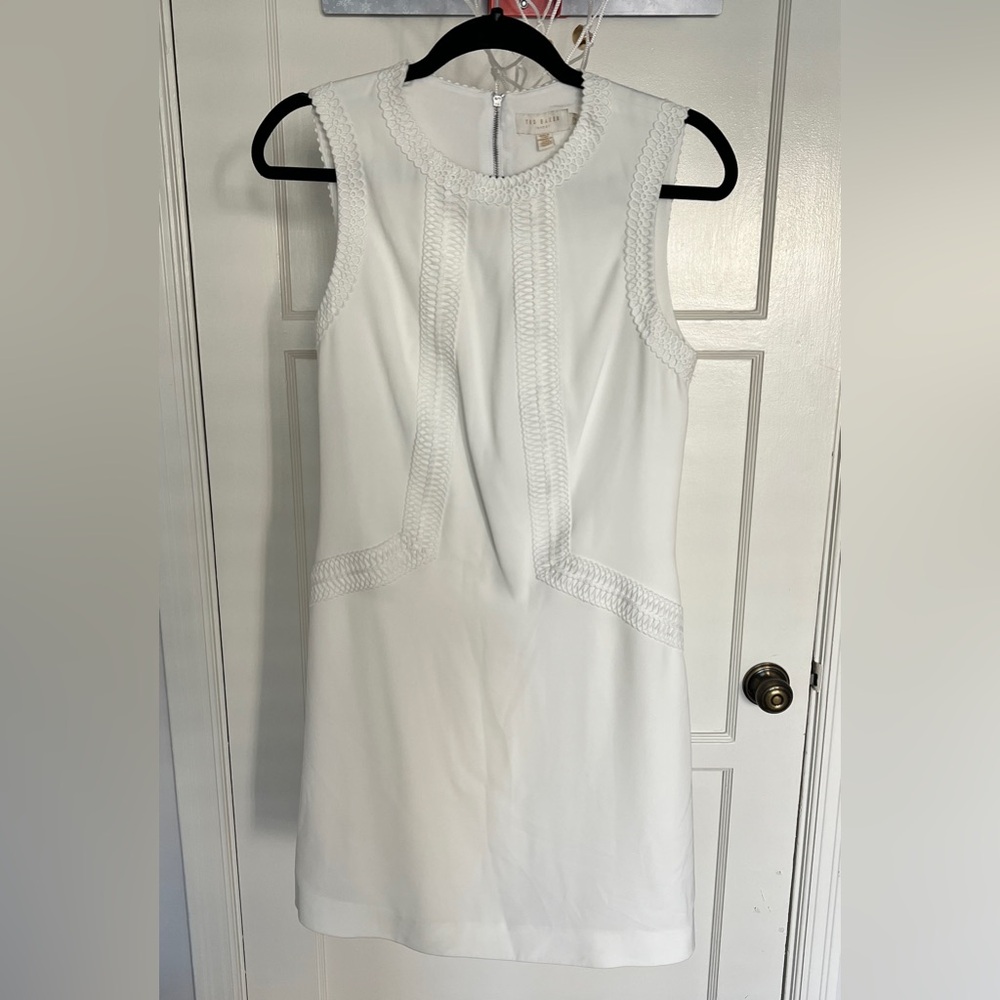 Ted Baker White Mini Dress